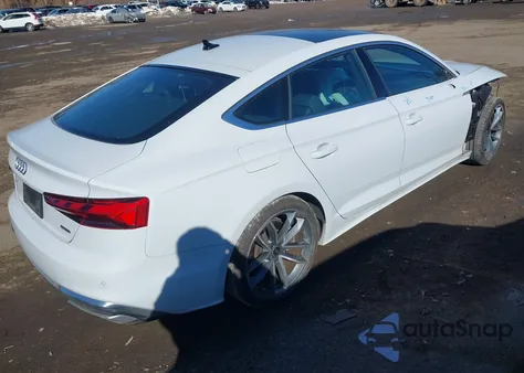 2024 Audi A5 Sportback Premium 45 Tfsi S Line Quattro S Tronic from USA, damaged, VIN WAUDACF54RA117443